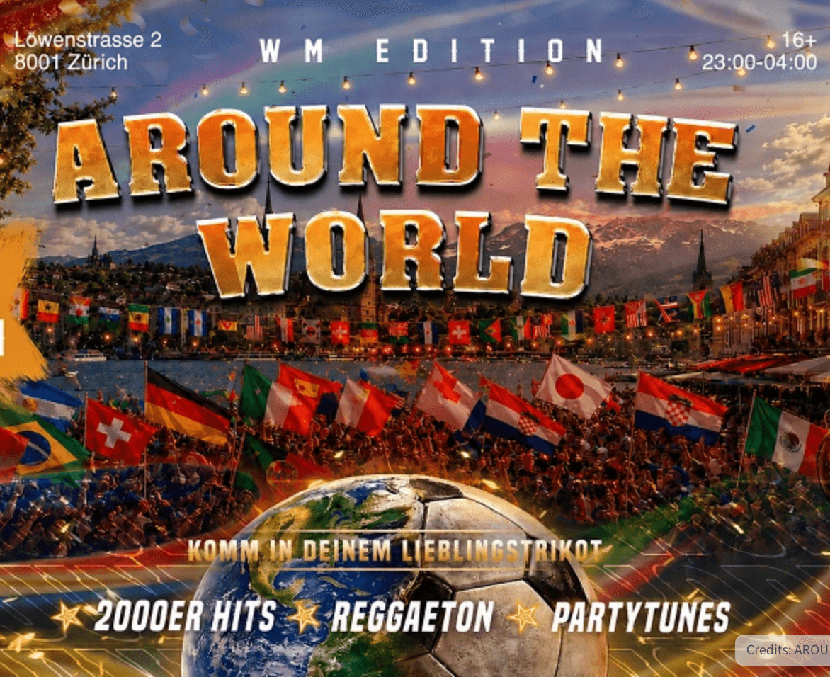 Around The World — Vior Zürich Flyer